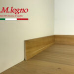 Battiscopa-ART146M-70x 10-Ayous-Verniciato-Rovere